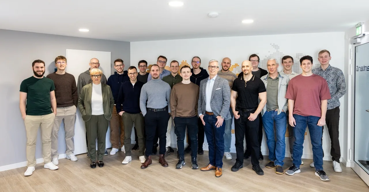 Team von menten beim Treffen